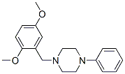 CAS 登录号：63978-38-1， 1-(2,5-二甲氧基苄基)-4-苯基哌嗪