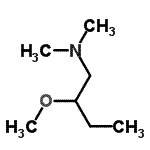 CAS#: 639860-76-7, 2-Methoxy-N,N-dimethyl-1-butanamine