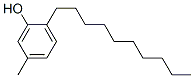CAS 登录号：63989-80-0， 5-甲基-2-癸基苯酚
