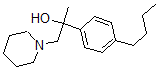CAS#: 63991-40-2, 4-Butyl-alpha-Methyl-alpha-(Piperidinomethyl)Benzyl Alcohol