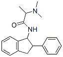 CAS 登录号：63992-10-9， N-[2-(二甲基氨基)丙酰基]-2-苯基-1-茚满胺
