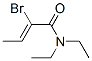 CAS#: 63992-51-8, N,N-Diethyl-2-Bromo-2-Butenamide