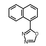 CAS#: 64001-71-4, 2-(1-Naphthyl)-1,3,4-oxadiazole