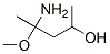CAS#: 64011-44-5, 4-Amino-4-Methoxy-2-Pentanol