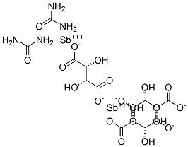 CAS 登录号：64024-08-4， 脲氧锑酒石酸盐