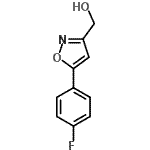 CAS 登录号：640291-97-0， [5-(4-氟苯基)-1,2-恶唑-3-基]甲醇