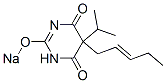 CAS 登录号：64038-35-3， 5-异丙基-5-(2-戊烯基)-2-钠氧基-4,6(1H,5H)-嘧啶二酮