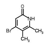 CAS#: 640721-49-9, 4-bromo-5,6-dimethyl-1H-pyridin-2-one