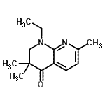 CAS#: 640730-87-6, 1-ethyl-3,3,7-trimethyl-2H-1,8-naphthyridin-4-one