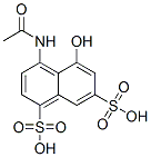 CAS#: 6409-21-8, 4-(Acetylamino)-5-Hydroxynaphthalene-1,7-Disulphonic Acid
