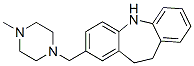 CAS#: 64097-57-0, 10,11-Dihydro-2-[(4-Methyl-1-Piperazinyl)Methyl]-5H-Dibenz[b,f]Azepine