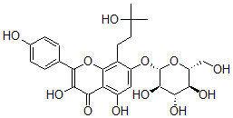 CAS 登录号：641-94-1， 去氢黄柏苷
