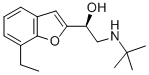 CAS 登录号：64100-62-5， (S)-alpha-[[(1,1-二甲基乙基)氨基]甲基]-7-乙基-2-苯并呋喃甲醇