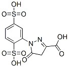 CAS 登录号：6411-56-9， 1-(2,5-二磺基苯基)-4,5-二氢-5-氧代-1H-吡唑-3-羧酸