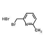 CAS#: 64114-29-0, 2-(Bromomethyl)-6-methylpyridine hydrobromide (1:1)