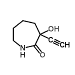CAS#: 641144-53-8, 3-Ethynyl-3-hydroxy-2-azepanone