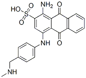 CAS#: 64135-01-9, 1-Amino-9,10-Dihydro-4-[[4-[(Methylamino)Methyl]Phenyl]Amino]-9,10-Dioxoanthracene-2-Sulphonic Acid