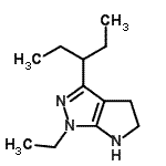 CAS#: 641587-28-2, 1-Ethyl-3-(3-pentanyl)-1,4,5,6-tetrahydropyrrolo[2,3-c]pyrazole