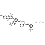 CAS#: 6416-70-2, Trisodium 7-Amino-4-Hydroxy-3-{[7-Sulfonato-4-({4-[(3-Sulfonatophenyl)Diazenyl]-1-Naphthyl}Diazenyl)-1-Naphthyl]Diazenyl}-2-Naphthalenesulfonate