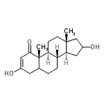 CAS#: 64162-68-1, 3,16-Dihydroxyandrost-2-en-1-one
