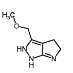 CAS 登录号：641627-55-6， 3-(甲氧基甲基)-1,2,4,5-四氢吡咯并[2,3-c]吡唑