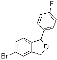 CAS 登录号：64169-66-0， 5-溴-1-(4-氟苯基)-1,3-二氢-2-苯并呋喃
