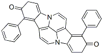 CAS 登录号：6417-51-2， 7,14-二苯基二吲哚并[3,2,1-去:3',2',1'-ij][1,5]萘啶-6,13-二酮