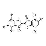 CAS#: 6417-56-7, 4,5,7-Tribromo-2-(4,5,7-Tribromo-3-Oxo-1,3-Dihydro-2H-Indol-2-Ylidene)-1,2-Dihydro-3H-Indol-3-One