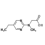 CAS#: 64171-60-4, N-(5-Ethyl-2-pyrimidinyl)-N-methylglycine