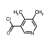 CAS#: 64172-73-2, 4,5-Dimethylnicotinoyl chloride