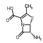 CAS#: 64195-73-9, (5R,6R)-6-Amino-3-methyl-7-oxo-4-thia-1-azabicyclo[3.2.0]hept-2-ene-2-carboxylic acid