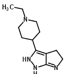 CAS#: 641991-57-3, 3-(1-Ethyl-4-piperidinyl)-1,2,4,5-tetrahydropyrrolo[2,3-c]pyrazole