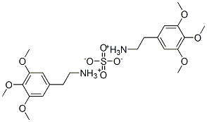 CAS#: 642-73-9, Bis(3,4,5-Trimethoxyphenethylammonium) Sulphate