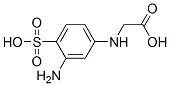 CAS 登录号:6421-89-2, N-(3-氨基-4-磺基苯基)甘氨酸
