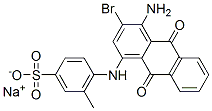 CAS#: 6424-75-5, Sodium 6-[(4-Amino-3-Bromo-9,10-Dihydro-9,10-Dioxo-1-Anthryl)Amino]Toluene-3-Sulphonate
