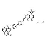 CAS#: 6426-71-7, Disodium 4-Amino-5-Hydroxy-6-({4'-[(2-Hydroxy-8-Sulfonato-1-Naphthyl)Diazenyl]-4-Biphenylyl}Diazenyl)-1-Naphthalenesulfonate