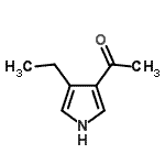 CAS#: 64276-60-4, 1-(4-Ethyl-1H-pyrrol-3-yl)ethanone