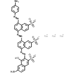 CAS#: 6428-55-3, Trisodium 6-Amino-3-{[4-({4-[(4-Aminophenyl)Diazenyl]-6-Sulfonato-1-Naphthyl}Diazenyl)-6-Sulfonato-1-Naphthyl]Diazenyl}-4-Hydroxy-2-Naphthalenesulfonate
