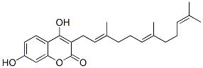CAS#: 643-57-2, 4,7-Dihydroxy-3-(3,7,11-Trimethyl-2,6,10-Dodecatrienyl)-2H-1-Benzopyran-2-One