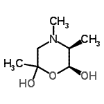 CAS#: 643001-06-3, (5S,6S)-2,4,5-Trimethyl-2,6-morpholinediol