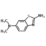 CAS#: 64334-41-4, N<sup>6</sup>,N<sup>6</sup>-Dimethyl-1,3-benzothiazole-2,6-diamine