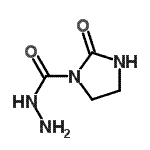 CAS#: 64341-24-8, 2-Oxo-1-imidazolidinecarbohydrazide
