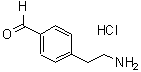 CAS 登录号：64353-37-3， 4-(2-氨基乙基)-苯甲醛盐酸盐(1:1)