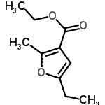 CAS#: 64354-20-7, Ethyl 5-ethyl-2-methyl-3-furoate