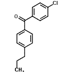 CAS#: 64357-63-7, (4-Chlorophenyl)(4-propylphenyl)methanone