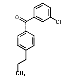 CAS#: 64358-13-0, (3-Chlorophenyl)(4-propylphenyl)methanone
