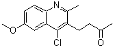 CAS#: 64375-68-4, 4-(4-Chloro-6-methoxy-2-methyl-3-quinolinyl)-2-butanone