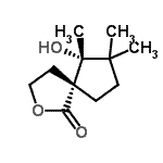CAS#: 643754-13-6, (5R,6R)-6-Hydroxy-6,7,7-trimethyl-2-oxaspiro[4.4]nonan-1-one