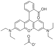 CAS#: 64381-99-3, 9-(2-Carboxyphenyl)-3,6-Bis(Diethylamino)Xanthylium Acetate