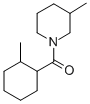CAS#: 64387-78-6, 3-Methyl-1-[(2-Methylcyclohexyl)Carbonyl]Piperidine